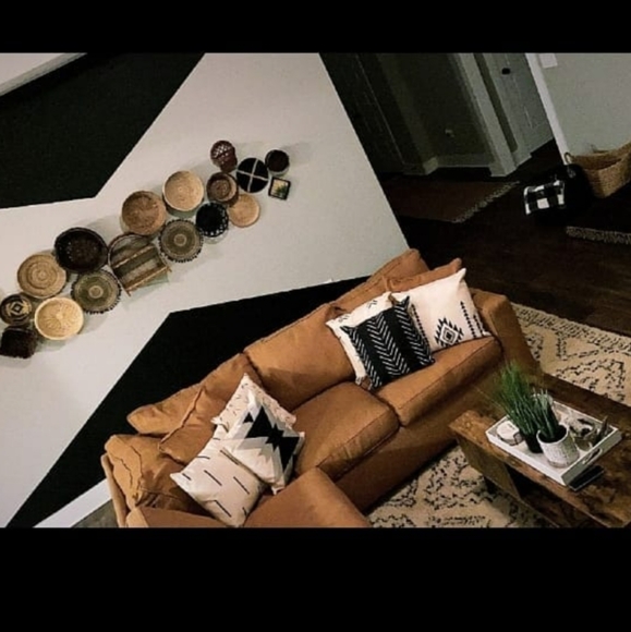 Boho mystery 12 VTG wicker basket wall set! - Picture 10 of 15